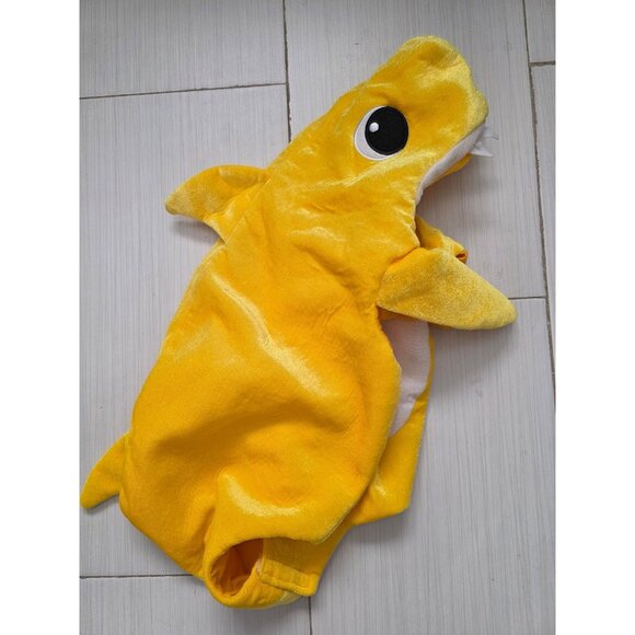 Baby Shark Yellow 3T/4T Toddler Costume with sound box Halloween or Dress-Up Up - Picture 1 of 5